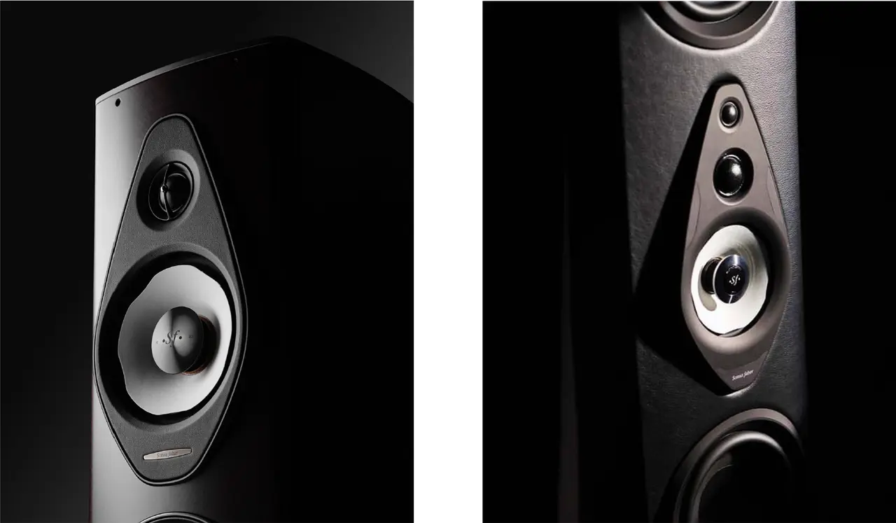 Sonus faber olympica to bilder close up